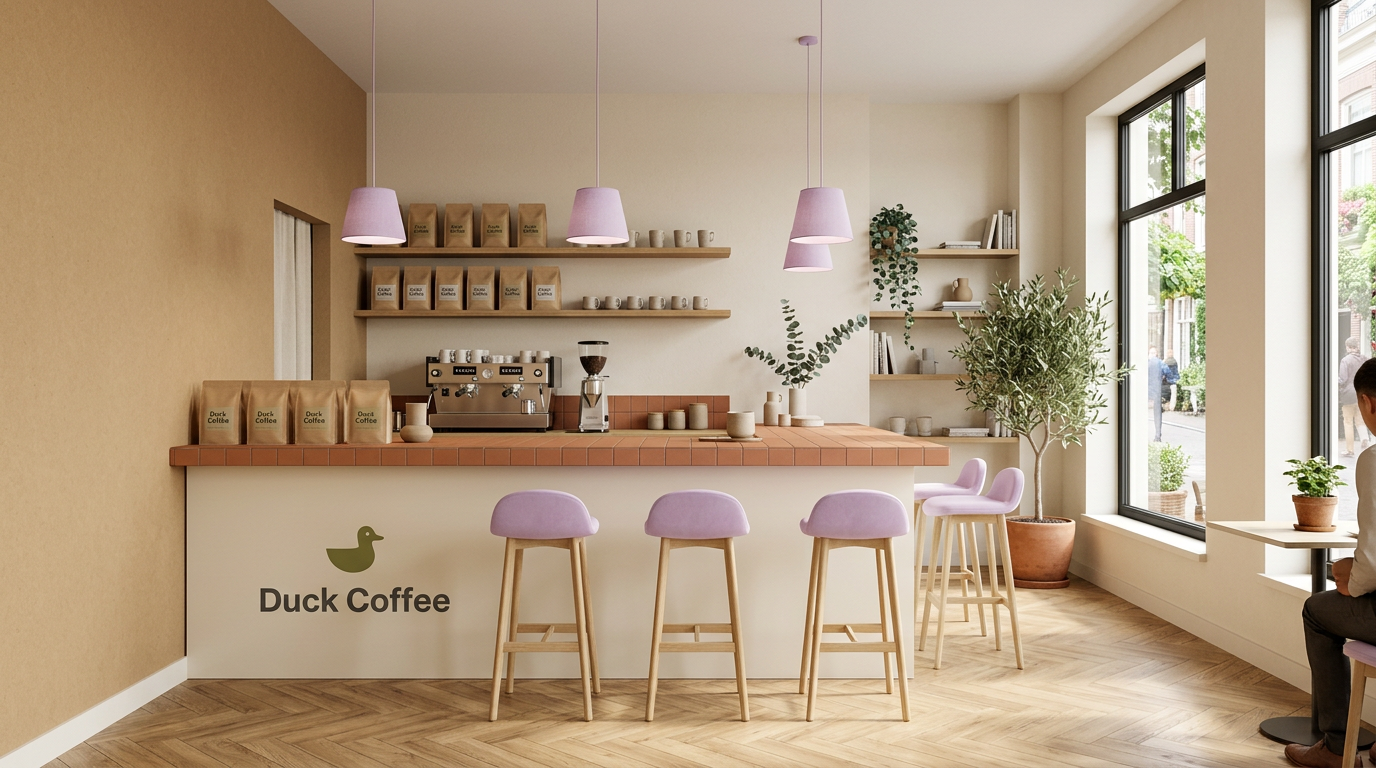 Duck Coffee 咖啡品牌全案